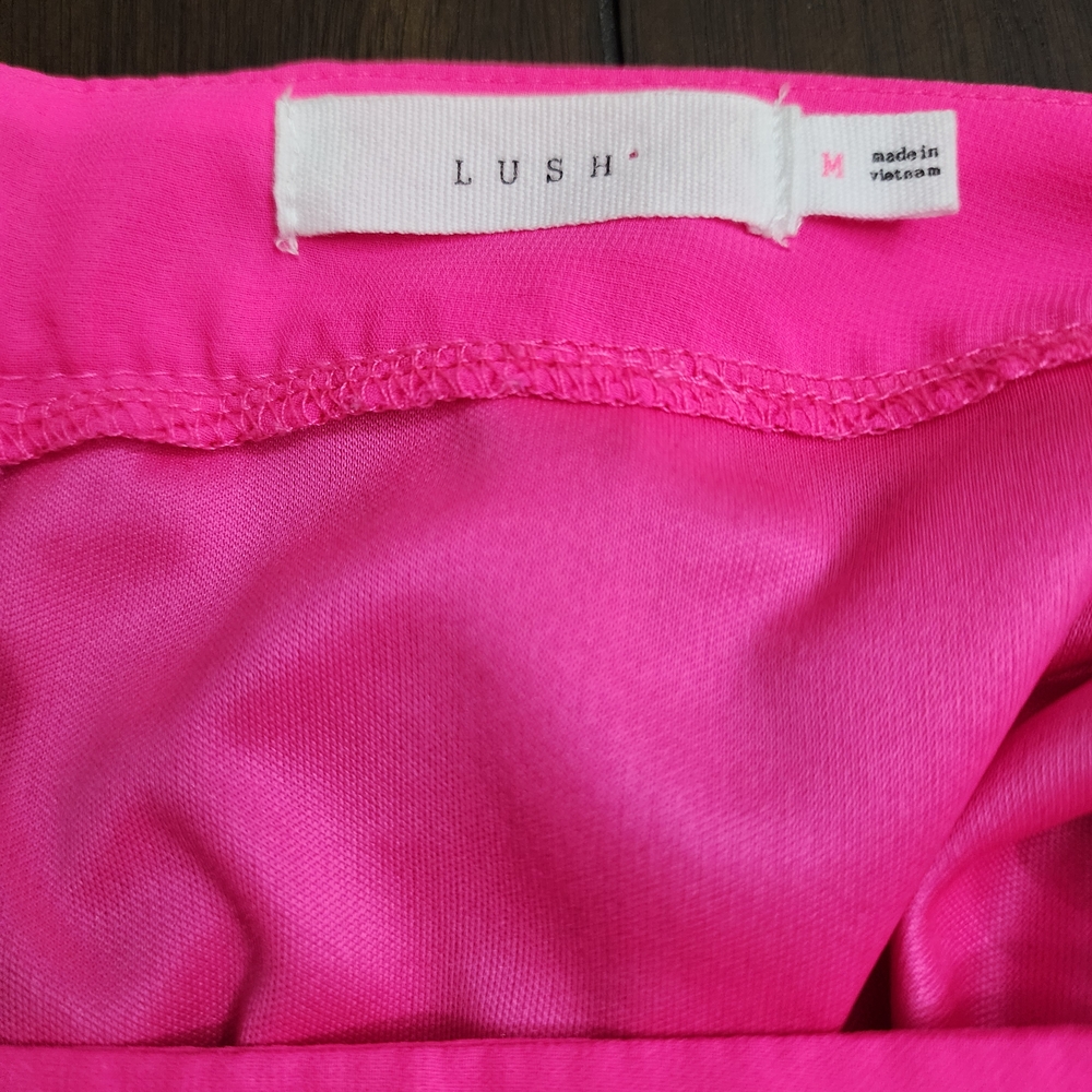 Lush Vibrant Pink Maxi Skirt - Picture 5 of 5